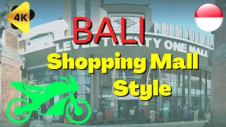 Shopping Mall Bali Denpasar - Level 21 Mall Bali - Bali Island Driving & Walking Tour | 4K 60fps