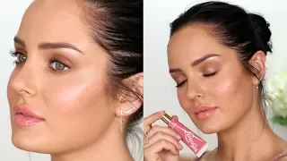 How to get Creamy Dewy Skin!  Natural Glow Makeup Tutorial