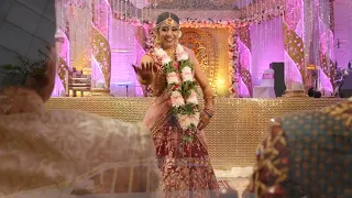 Bride surprises Groom with a beautiful Indian Dance | Trinidad and Tobago Weddings