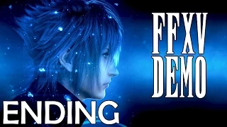 Final Fantasy XV Demo Walkthrough - Part 6 - Ramuh Vs Deadeye (Ending) - Episode Duscae (PS4)