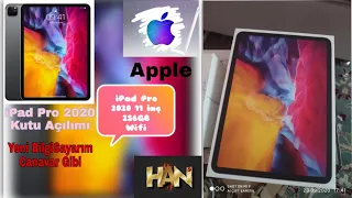 🍎İpad Pro 2020 11 İnch Kutu Açılımı ve Aksesuarları (Accessory and Unboxing)🍏💎