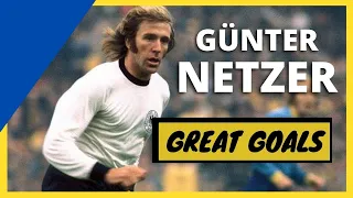 Tolle Tore von Günter Netzer, The German Rebel!