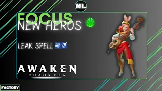 Awaken: Chaos Era , Focus New Heros ! ( Sylvari , Leak Spell )