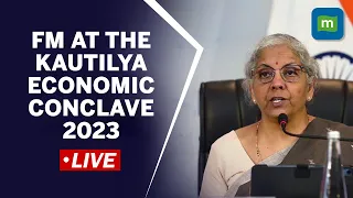 LIVE: Finance Minister Nirmala Sitharaman Addresses The Kautilya Economic Conclave 2023