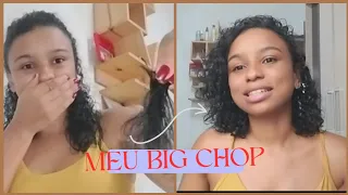 Meu big chop 1 ano e 7 meses de transição capilar