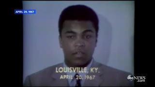 Muhammad Ali Refuses Army Induction 1967 ABC NEWS