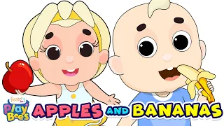 Apples and Bananas Song | FirstCry PlayBees Nursery Rhymes & Kids Learning Song