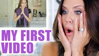 REACTING TO MY FIRST VIDEO on YouTube