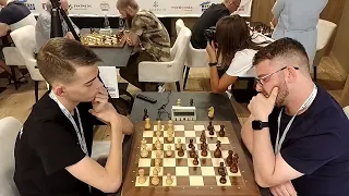 Владислав Фіщук FM, UKR - Девід Хейдон FM, ENG. Saint Charbel Chess Cup'23.