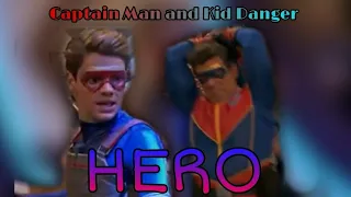 (Henry Danger) Captain Man and Kid Danger-Hero