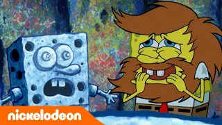 SpongeBob | SpongeBob Menciptakan SpongeHenge! | Nickelodeon Bahasa