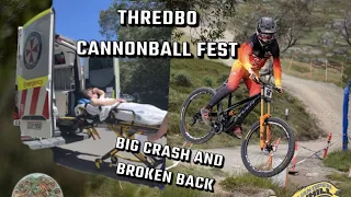 Thredbo Cannonball Fest / I BROKE MY BACK / vlog 28