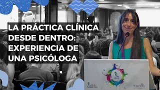 La práctica clínica desde dentro: experiencia de una psicóloga - Miriam Rocha | #JAFA2023