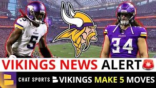 BREAKING Vikings News: Minnesota Cuts Tye Smith, Jake Bargas, 3 Others To Get To 85-Man Roster Limit