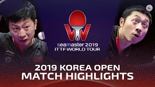 Ma Long vs Xu Xin | 2019 ITTF Korea Open Highlights (Final)