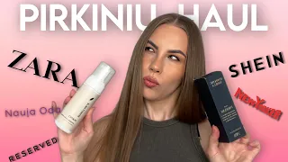 MERGAITIŠKAS VIDEO - pirkiniai (SHEIN, NEW YORKER, ZARA, RESERVED, NAUJA ODA)🌷💕