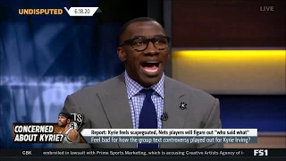 UNDISPUTED - Kyrie Irving feels “attacked” and “scapegoated” - Shannon Sharpe's reaction