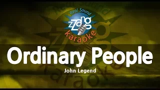 John Legend-Ordinary People (-1key) (Karaoke Version)