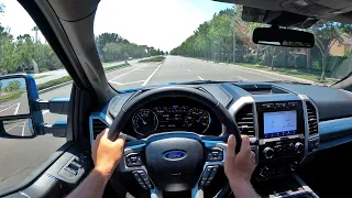 2021 Ford F-250 Super Duty 7.3L V8 Tremor POV Test Drive (3D Audio)(ASMR)
