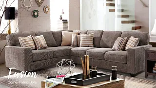 Fusion Corner Fabric Sofa | Furniture Palace