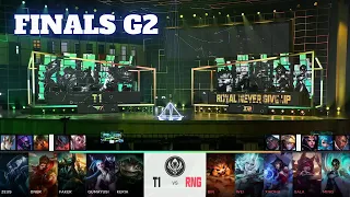 RNG vs T1 - Game 2 | Grand Finals LoL MSI 2022 | T1 vs Royal Never Give Up G2 full game