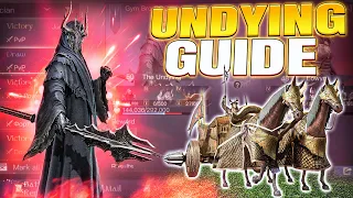 Undying Is Actually Awesome - Undying Guide | LOTR: Rise to War