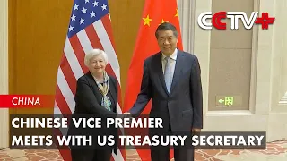 Chinese Vice Premier Meets with US Treasury Secretary