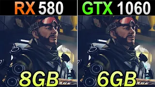 RX 580 (8GB) Vs. GTX 1060 (6GB) | How Much Performance Difference in 2021?