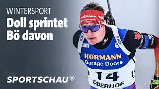 Biathlon: Doll fliegt zu Sprint-Heimsieg in Oberhof  | Sportschau