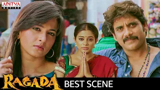 Ragada Movie Best Scenes | Hindi Dubbed Movie | Nagarjuna, Anushka, Priyamani |Brahmanandam