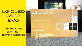 LG OLED 65C2 - Unboxing and First Impressions