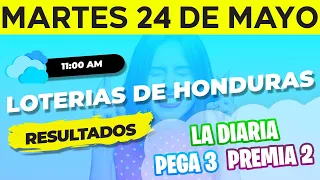 Sorteo 11AM Loto Honduras, La Diaria, Pega 3, Premia 2, Martes 24 de Mayo del 2022 | Ganador 😱🤑💰💵