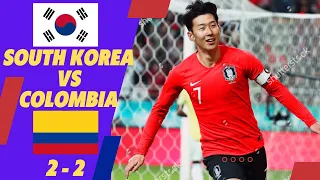 South Korea vs Colombia 2-2 #highlights #football #sports #latesthappening #latest #breakingnews