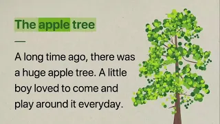 Improve English Through Story - The Apple Tree - Level 1