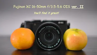 Fujifilm XC 16-50mm version II vs version I. Are they both great?