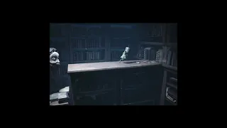 The Chase of Long Neck Teacher in the Library-Little Nightmares II