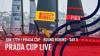 PRADA Cup Day 3 | Full Race Replay | Round Robins Day 3
