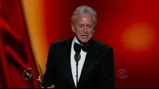Hysterical 2013 Emmys Michael Douglas' Acceptance Speech