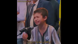 VERY EMOTIONAL_  YOUNG BOY CRIES WHILE SPEAKING TO MUFTI MENK IN URDU @muftimenkofficial