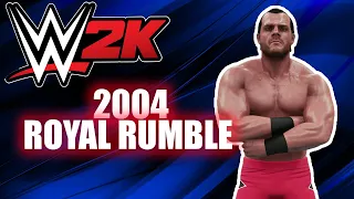 2004 ROYAL RUMBLE WWE 2K SIMULATION