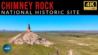 Chimney Rock National Historic Park 4K drone footage