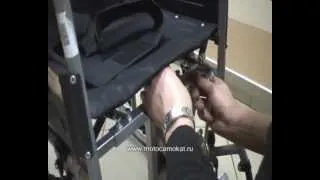 Универсальный мотопривод к инвалидной коляске "Легенда"/Wheelchair with motor