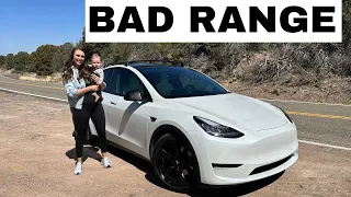 Tesla Model Y Road Trip - Range is Terrible
