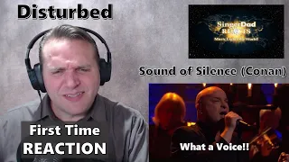 Classical Singer Reaction - Disturbed | Sound of Silence (Conan). David sounds just as amazing live!