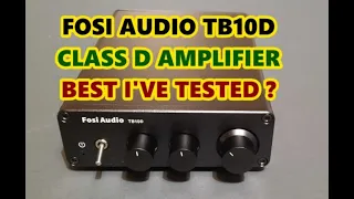 Fosi Audio TB10D amplifier review