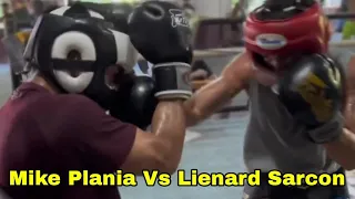 Matinding Sparring ni MIKE PLANIA VS LIENARD SARCON | The Magic Vs The Matrix