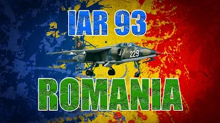 IAR 93 primul avion de vanatoare si bombardament construit in Romania IUROM