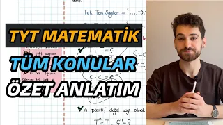 TYT MATEMATİK 81 DAKİKADA FULL ÖZET | Derece Öğrencisinden Tam Tekrar | #yks2022