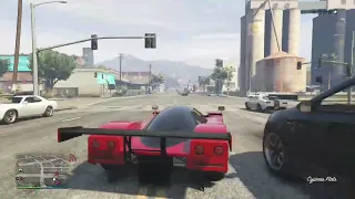Gta5. P2. Taking care of some1 that try kill me with his Avenger and after try to flee. 😁 😁 😁 😁 😁