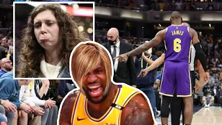NBA Gives Update On Fans That LeBron James Kicked Out Of Pacers Game | What Happened MOMENTS Before?